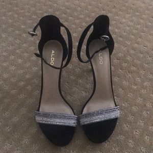 Black Aldo heels